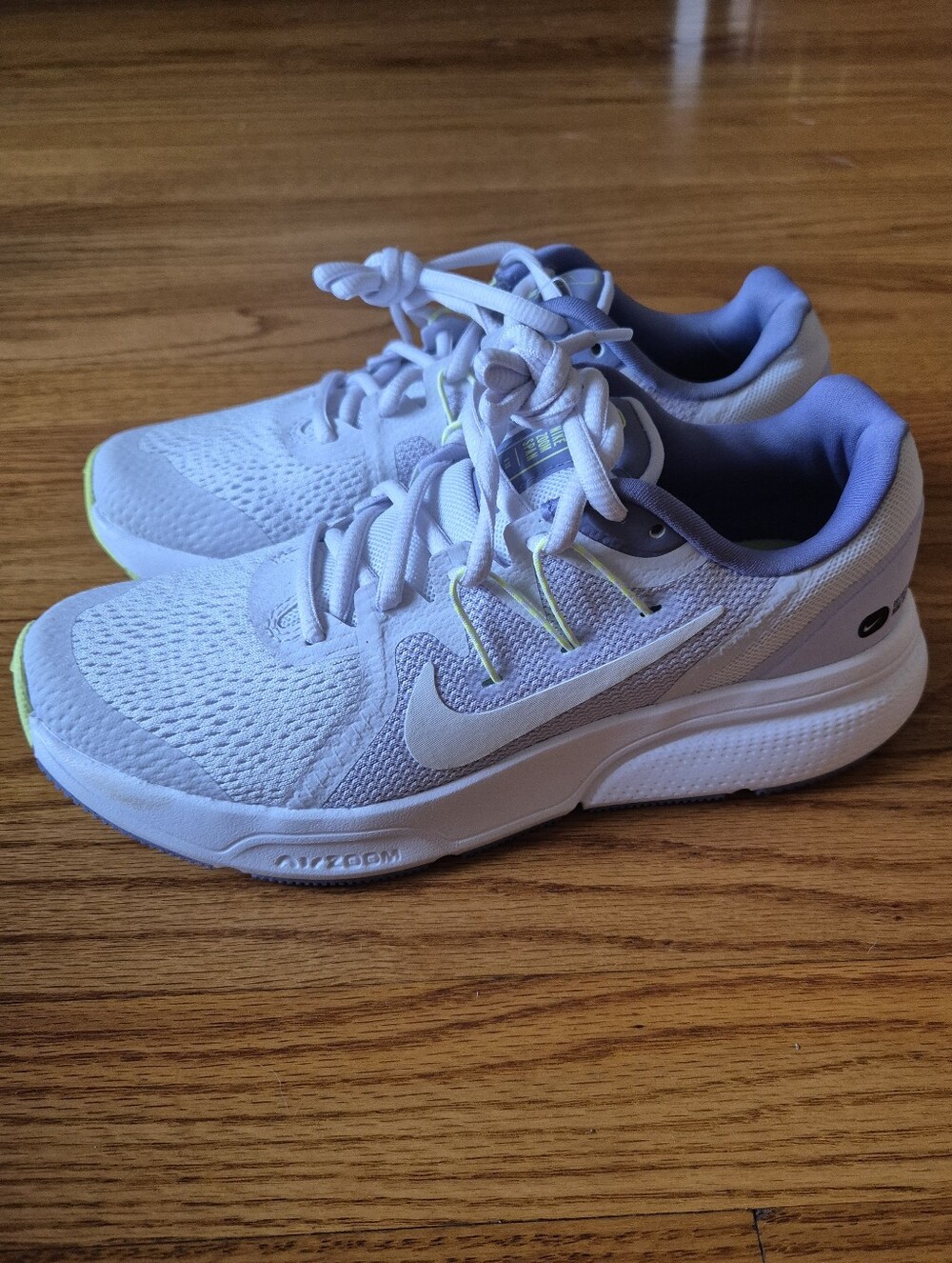 Nike Women's Zoom Span 3 Iris Whisper Summit White, size 6,5 NWOB